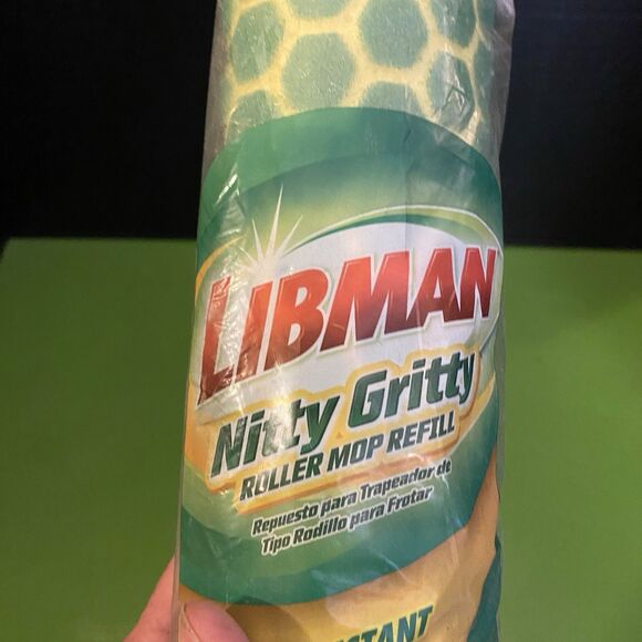 Libman Nitty Gritty 10" Sponge Roller Mop Refill #02011 NEW FACTORY SEALED - Picture 2 of 10